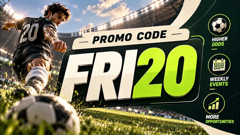 1xBet promo code: how the FRI20 bonus code works and where to enter it